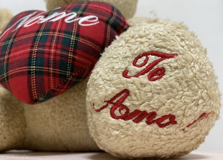 Ursinho Artesanal Personalizado com Nome Bordado - Image 2